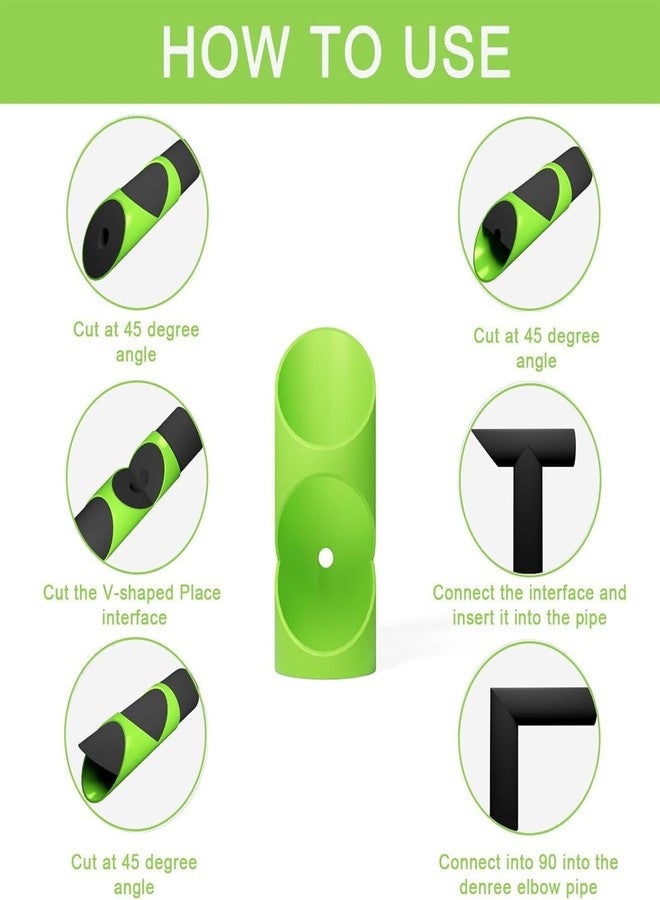 سكويشي مجموعة أدوات قطع بزاوية 45 درجة كبيرة (3 قطع)، قاطع أنابيب، أداة تشكيل رغوة، أداة تشكيل أنابيب، أداة زاوية متعددة الاستخدامات لعزل الرغوة والأنابيب بحواف مائلة - Image 4